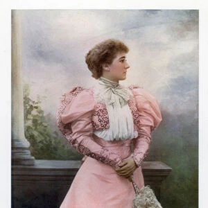 Mary Moore, English actress and theatre manager, 1901. Artist: W&D Downey