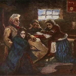 Menshikov in Berezovo (a study), 1881, (1965). Creator: Vasily Surikov