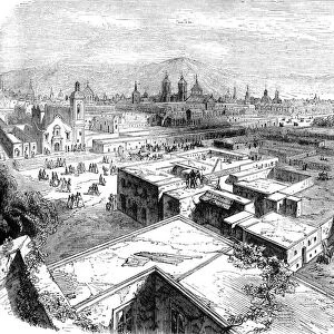 Mexico City, Mexico, mid 19th century (c1880)