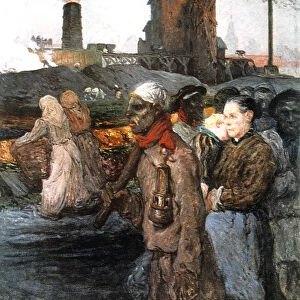 The Miners, c1920. Artist: Jules Besson