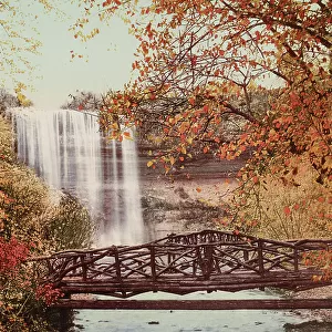 Minnehaha Falls, Minneapolis, Minnesota, c1900. Creator: Unknown