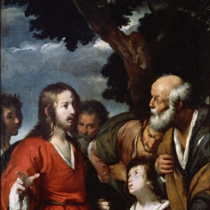 The Miracle of the Five Loaves and Two Fishes, after 1630. Artist: Bernardo Strozzi