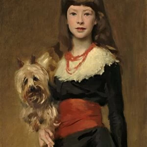 Miss Beatrice Townsend, 1882. Creator: John Singer Sargent