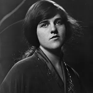 Miss Frances Davidson, portrait photograph, 1919 June 24. Creator: Arnold Genthe