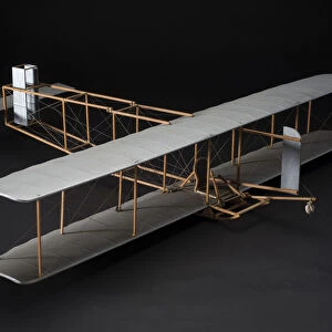 Model, Static, Wright Glider, 1953. Creator: Charles H. Hubbell