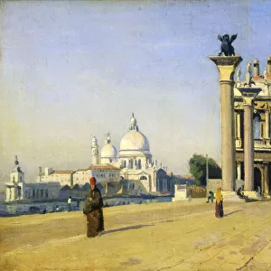 Morning in Venice, 1834. Artist: Jean-Baptiste-Camille Corot