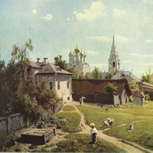 Moscow Patio, 1878, (1965). Creator: Vasilij Dmitrievic Polenov