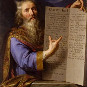 Moses with the Ten Commandments, c. 1650-1660
