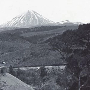 Mount Ngauruhoe, late 19th-early 20th century. Creator: Unknown