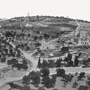 Mount of Olives, Jerusalem, Palestine, 1895. Creator: W &s Ltd
