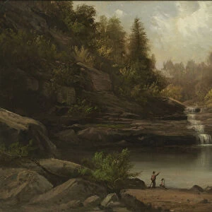 Mountain Pool, 1870. Creator: Robert Seldon Duncanson