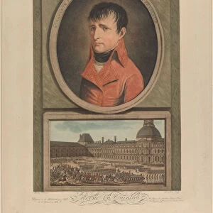 Napoleon Bonaparte as First Consul of France, 1802. Artist: Boilly, Louis-Leopold (1761-1845)