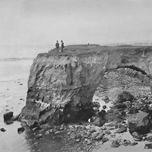 Natural Bridge on the Coast near Santa Cruz, California, c1897. Creator: Unknown