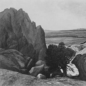 Near Last Camp on Ross Fork, Snake River, Lander Wagon Road, Oregon, 1859