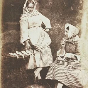 Newhaven Fishwives, Jeanie Wilson and Annie Linton, 1845. Creator: David Octavius Hill (British