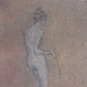A Nude Study, c1864, (1904). Artist: James Abbott McNeill Whistler