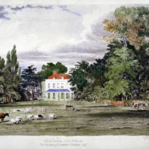 Old Park, Clapham, London, c1830. Artist: Frederick Mackenzie