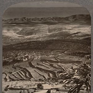 From Olivet to the Dead Sea, across 40 miles of waste, c1900