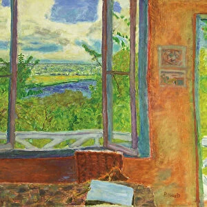 Open Window towards the Seine (Vernon), 1911-1912