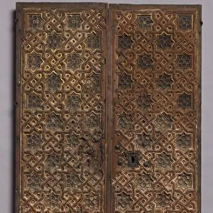 Pair of Doors, early 1400s. Creator: Unknown