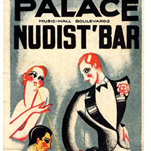Palace Nudist Bar. Artist: Zig, Louis Gaudin (1882-1936)