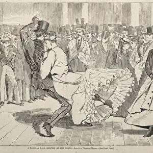 A Parisian Ball - Dancing at the Casino, 1867. Creator: Winslow Homer (American, 1836-1910)