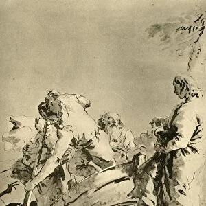 The Call to Peter, mid 18th century, (1928). Artist: Giovanni Battista Tiepolo