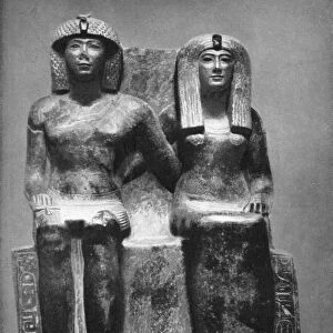 Pharaoh Thutmose IV and his queen, 1933-1934
