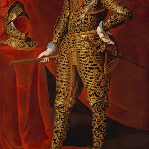 Philip IV (1605-1665) in Parade Armor, ca. 1628. Creator: Gaspar de Crayer