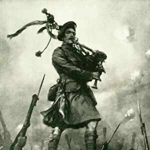 How Piper Laidlaw won the Victoria Cross on September 25, 1915, (c1920). Creator