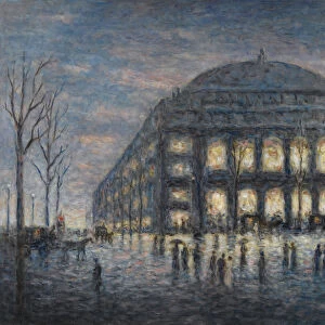 The Place du Chatelet in Paris, c. 1900