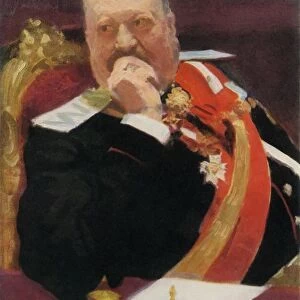 Portrait of A. P. Ignatiev, 1902, (1965). Creator: Il ya Repin