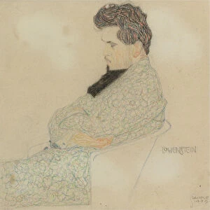 Portrait of the composer Arthur Lowenstein, 1909. Artist: Schiele, Egon (1890-1918)
