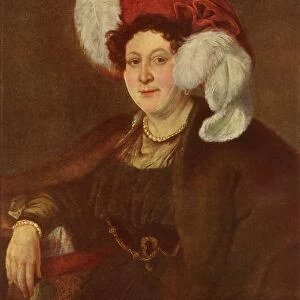 Portrait of the Countess V. A. Zubova, 1834, (1965). Creator: Vasily Tropinin