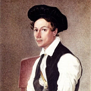 Portrait of Decembrist Mikhail Alexandrovich Bestuzhev (1800-1871), 1837-1839. Artist: Bestuzhev, Nikolai Alexandrovich (1791-1855)