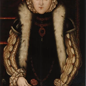 Portrait of Elizabeth I of England, c. 1560. Artist: English master