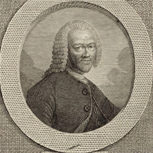 Portrait of Georg Philipp Telemann (1681-1767). Creator: Anonymous