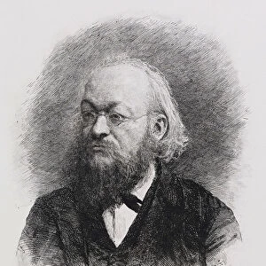 Portrait of the historian Fyodor Fyodorovich Sokolov (1841-1909), 1900s. Artist: Mate (Mathe), Vasily Vasilyevich (1856-1917)
