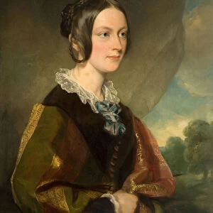 Portrait of Katherine Boulton, 1850. Creator: Francis Grant