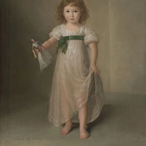 Portrait of Manuela Tellez Giron y Pimentel (1794-1838), Duchess of Abrantes, 1797