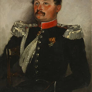 Portrait of Nikolay Petrovich Kolyubakin (1811-1868), 1849. Artist: Gagarin, Grigori Grigorievich (1810-1893)