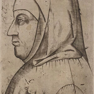 Portrait of Petrarch, first half 16th century. Creator: Unknown