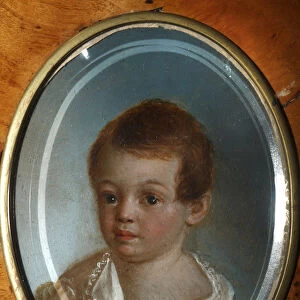 Portrait of the poet Alexander Sergeyevich Pushkin (1799-1837) as child