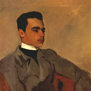 Portrait of Prince Nikolay Yusupov, Count Sumarokov-Elston (1883-1908), 1903. Artist: Serov, Valentin Alexandrovich (1865-1911)