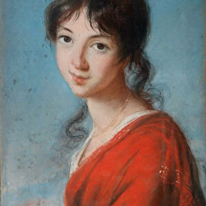 Portrait of Princess Teresa Czartoryska (1785-1868), 1800. Artist: Vigee-Lebrun, Marie Louise Elisabeth (1755-1842)