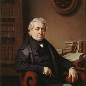 Portrait of Thomas-Marie-Francois Sauvage (1794-1877), 1850