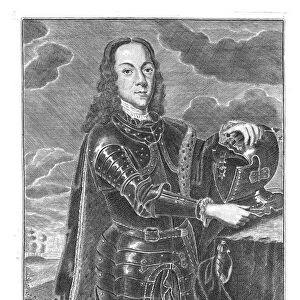 Portrait of Tsarevich Alexei Petrovich of Russia (1690-1718), ca 1730. Artist: Wortmann, Christian Albrecht (1680-1760)