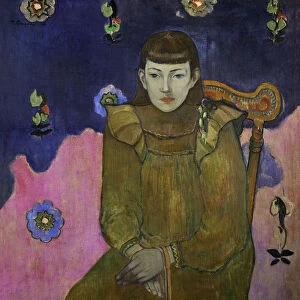 Portrait of Vaiite (Jeanne) Goupil, 1896. Artist: Gauguin, Paul Eugene Henri (1848-1903)