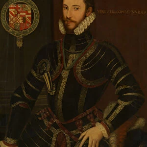 Portrait of Walter Devereux (1539-1576), First Earl of Essex, dated 1572. Creator: British Painter