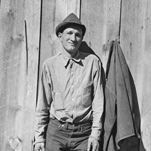 Possibly: One of the thirty-six members, Ola self-help sawmill co-op, Gem County, Idaho, 1939. Creator: Dorothea Lange